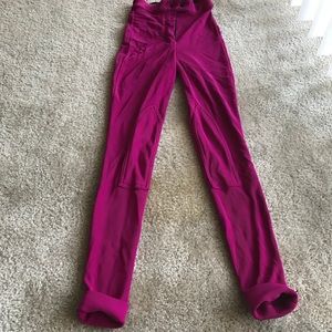 American Apparel fuchsia riding pants.